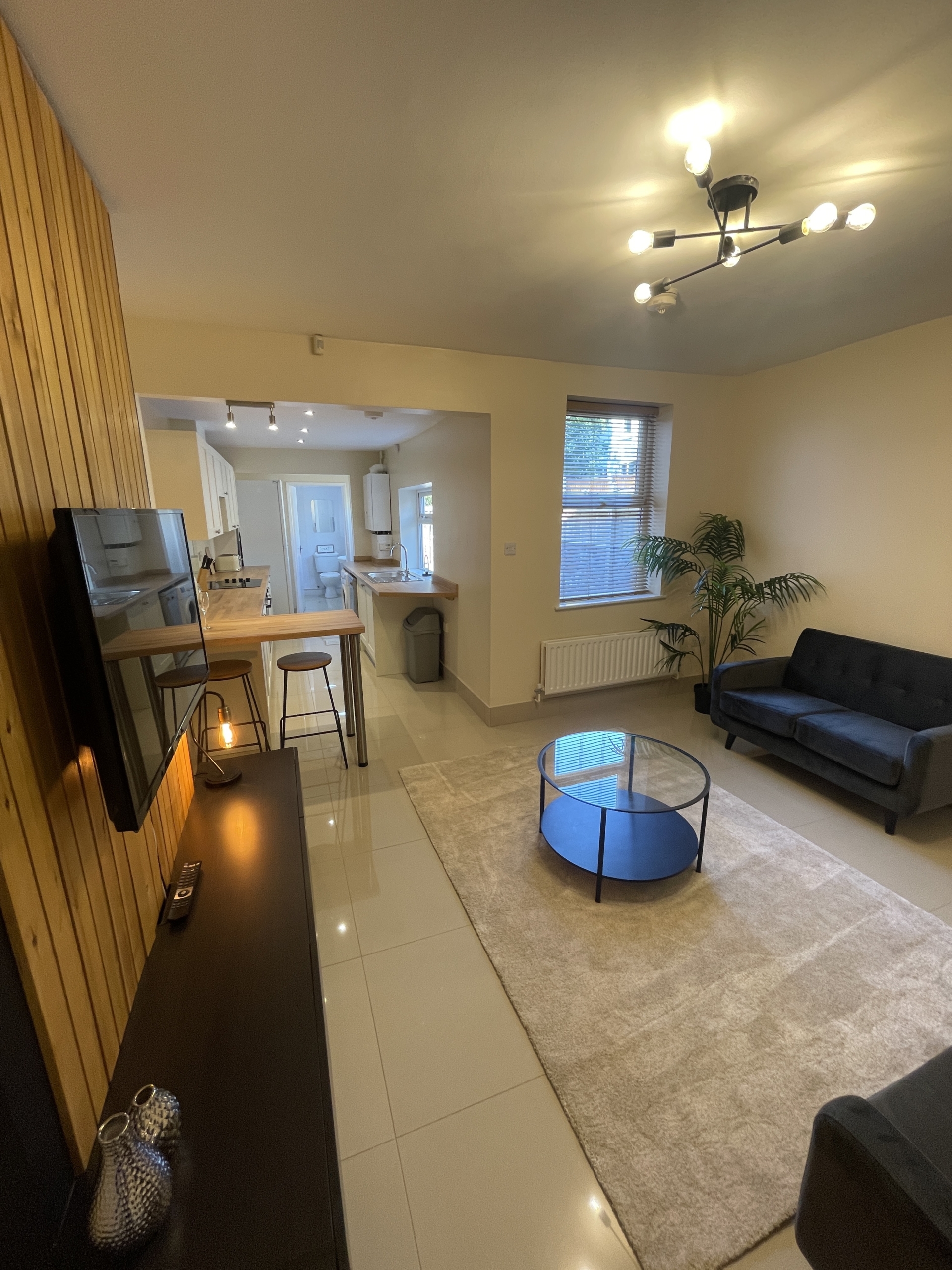 63 Moor St student accommodation house Lincoln - lounge