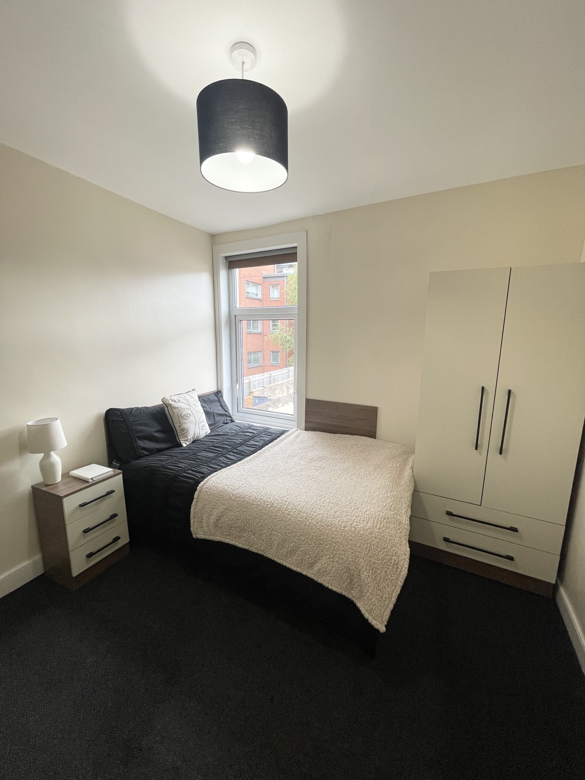 APS student accommodation Lincoln bedroom